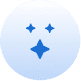AI circle sparkle
